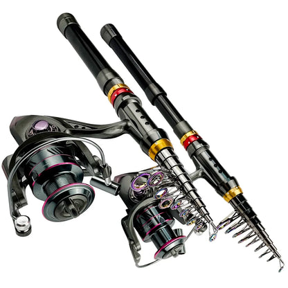 Premium Retractable Fishing Rod Reel Combo™
