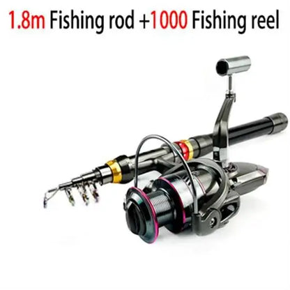 Premium Retractable Fishing Rod Reel Combo™